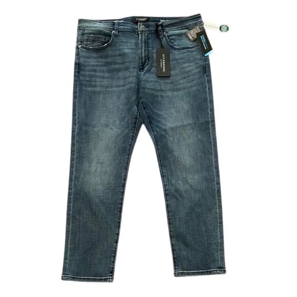 Liverpool Modern Straight Coolmax Denim Blue Jeans Mens Size 38x30 NEW Stitchfix - Picture 1 of 13